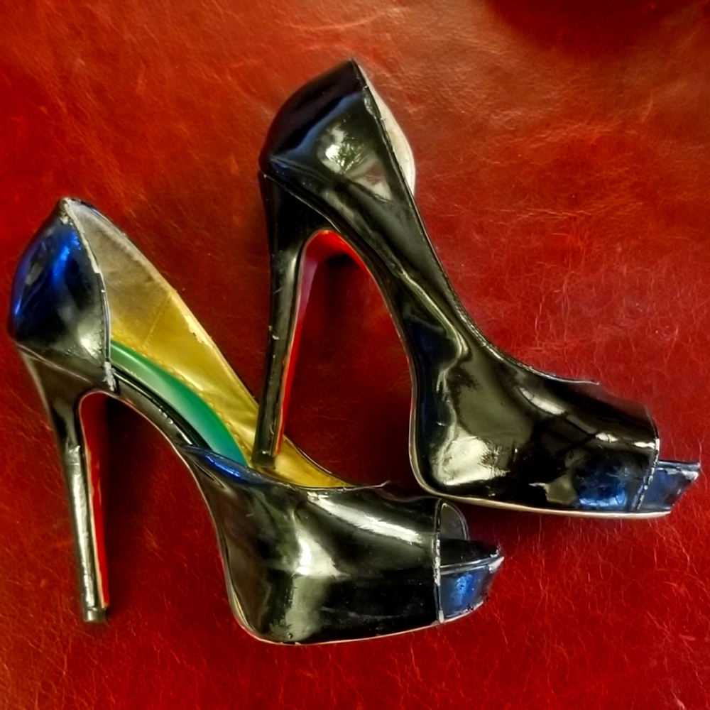 My most worn used heels